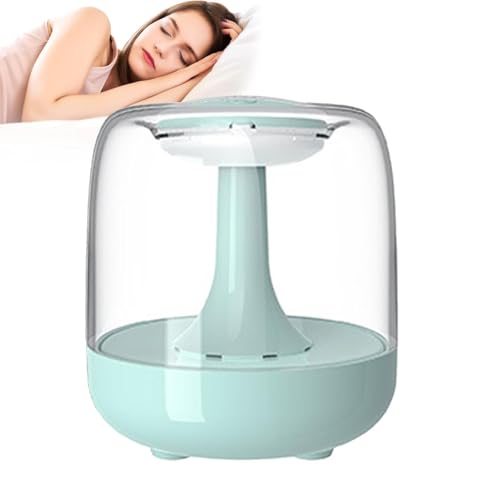 Pequeños humidificadores para el dormitorio, humidificador de mesa portátil - Portable 650 ml de niebla fría humidificador tranquilo,Purificador de aire con luz nocturna colorida, ambientador recargab Pequeños humidificadores para el dormitorio, humidificador de mesa portátil - Portable 650 ml de niebla fría humidificador tranquilo,Purificador de aire con luz nocturna colorida, ambientador recargab