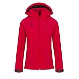 Chaqueta softshell Izas Oland Chaqueta Softshell, Mujer, Rojo/Rojo, L