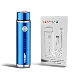 ARECTECH Electric Razor Mini Razor Pocket Razor for Men USB Rechargeable LED Battery Display Best for Travel Shaves…