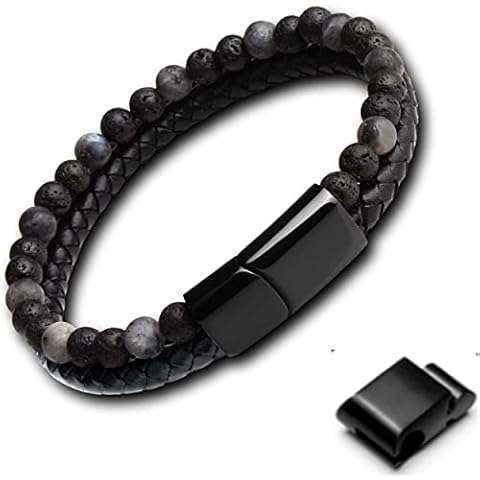 Bracelet GENAC en Cuir et Perles Cover
