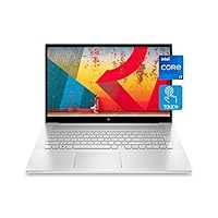 HP Envy 17 Laptop, 11th Gen Intel Core i7-1165G7, 12 GB RAM, 1 TB SATA Hard Drive & 256 GB SSD Storage, 17.3-inch Full HD IPS Touchscreen, Windows 10 Home, HD Webcam, Audio by B&O (17-cg1010nr, 2021)