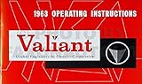  1963 Plymouth Valiant Reprint Owner\'s Manual