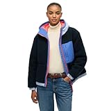 blouson superdry homme bleu bleue Superdry Vintage Sherpa Jacket S
