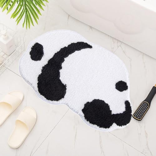 Tapis de bain super absorbant panda douceur et sécurité - 3