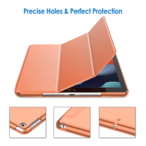 Image of JETech Case for iPad 10.2-Inch (2021 /2020 /2019 Model, 9 /8 /7 Generation), Auto Wake /Sleep Cover (Papaya)