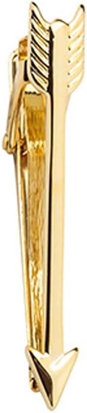 Gold Creative Shape Metal Lavalier Men's Business Casual Tie Pin Tie Clip Decorative Accessories