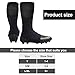 TUYUU Football Spats Cleat Covers,Cleat Covers Football Keeps Dirt/Turf Debri Out,Spats Football Cleat Covers,Cleat Covers for Football Soccer Kids Teenagers Youths Adults.Football Accessories