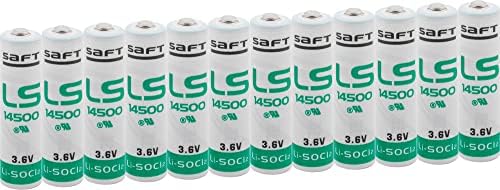 BATERIA DE LITIO 3.6V 2600MAH Li-SOCI2 TAMAÑO AA CON CABLE PARA PLC Saft Ls14500 Cot - Foto 4