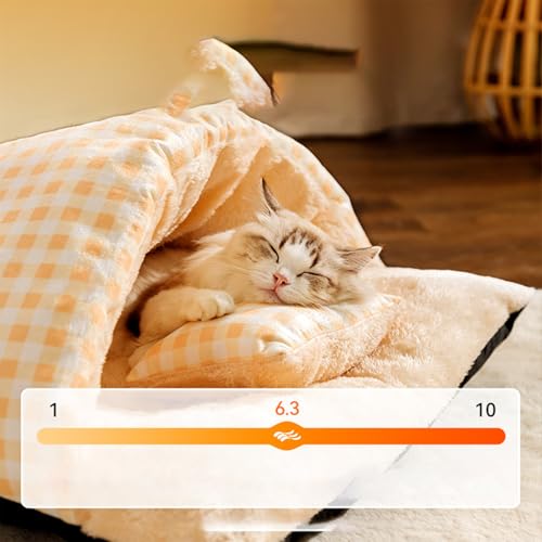 Matelas de couchage pour hamster et lit pour chats d'intérieur doux