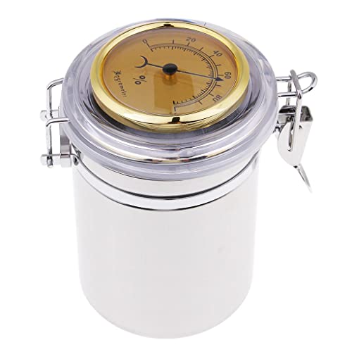 Boîte à tabac avec hygromètre et humidificateur