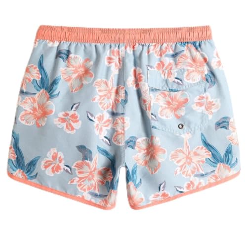 Image of maamgic Mens Boys Short 80s 90s Vintage Swim Trunks with Mesh Lining Quick Dry Swim Suits Board Shorts