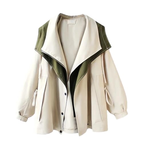 ジャケット・アウター willfully quilting trench detail coat Amazon.com: CORETIC Women's Thin Cotton Quilted Trench Coat