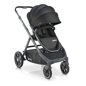 Joovy Qool Stroller, Customizable Stroller, Single, Double, Triple, Black Melange