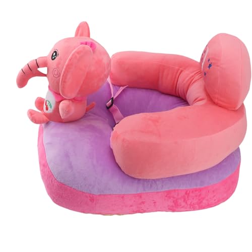 Baby Learn Sitting Seat, Baby Sofa Chair Anti Falling and Tipping Wide Application Adjustable Angle Plush for Outdoors (#1)