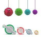 poeme printemps 【RANDOM FARBEN】 Grün - Blau - Rosa - Gelb, gut für die kinder und erwachsene zu DIY die flusenkugel.