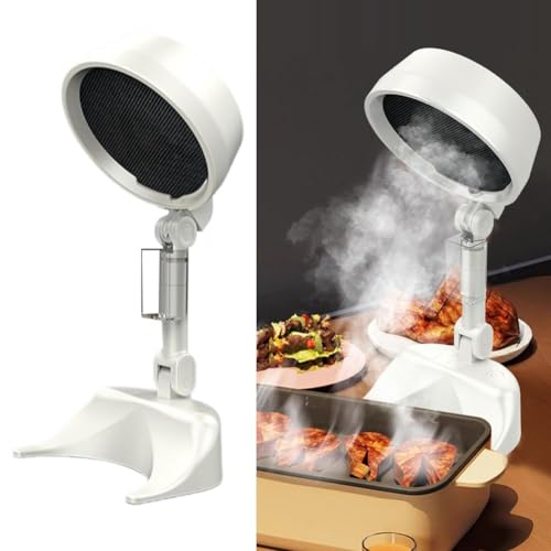 Campana extractora portátil plegable, 3 niveles ajustables, campana extractora de cocina de bajo ruido, fuerte succión, adecuada para el hogar, cocina, olla caliente, barbacoa