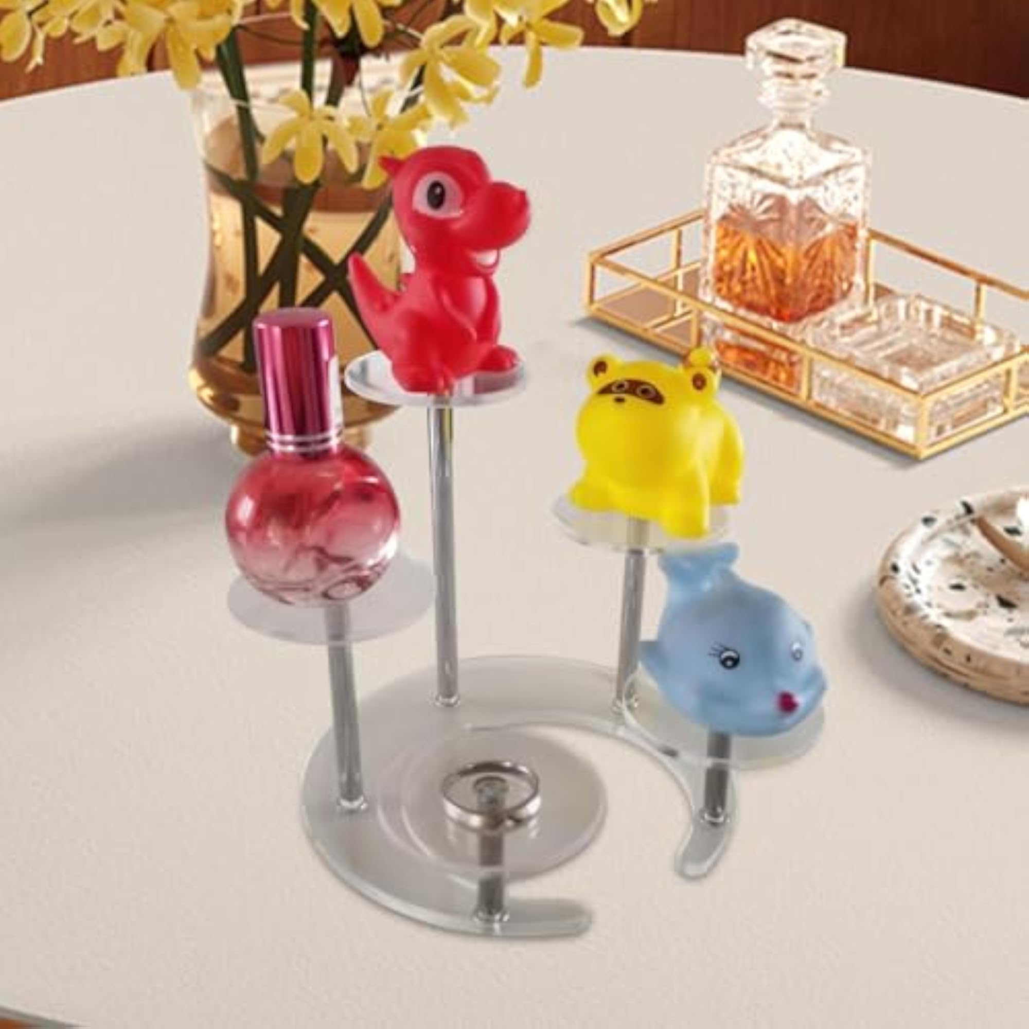 Acrylic Riser Display Stand for Perfume and Makeup