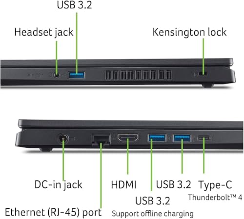 Nitro V 15 ANV15-52-77F6 Notebook Gaming, NVIDIA GeForce RTX 5050 8 GB GDDR7, Processore Intel Core i7-13620H, Ram 32 GB DDR4, 1 TB SSD, Display 15.6" FHD IPS 165 Hz LED LCD, Windows 11 Home - Notebook - Immagine 1