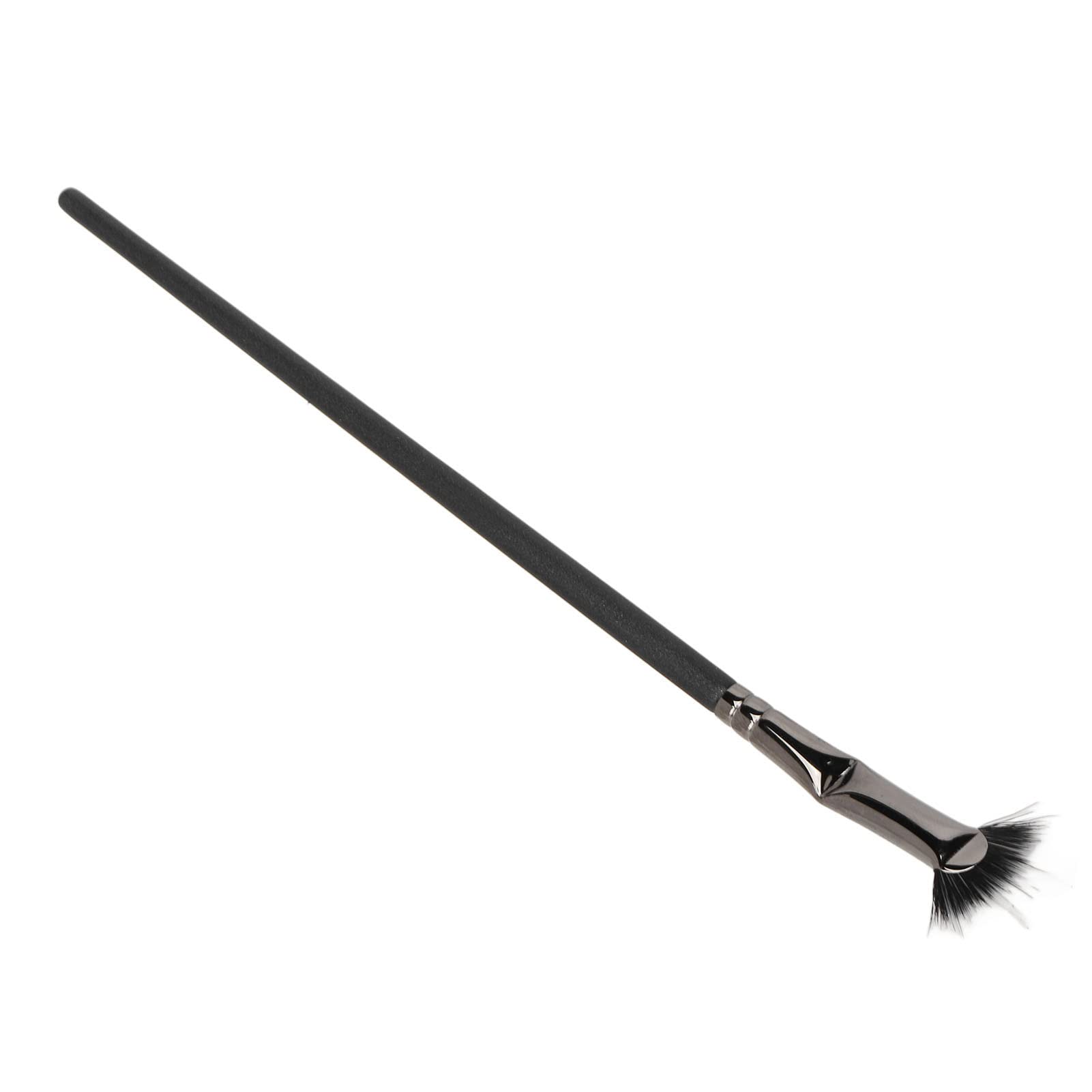 2pcs Bent Mascara Fan Brush - Prevent Clumping and Enhance Lower Lashes - Makeup Application Brushes