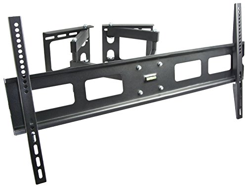 VIVO Corner TV Wall Mount for 37 to 63 inch LCD LED Plasma Flat Screens, Full Motion Articulating Bracket (MOUNT-CR01V)
