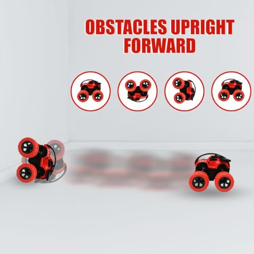 Image of TOY BHARAT Monster Truck 360 Pack of 2 | Gift Toy | Made in India | 1-6 Year | Realistic Design | Indoor Outdoor Play | Safe and Non-Toxic | Gift for Kids | Multicolour