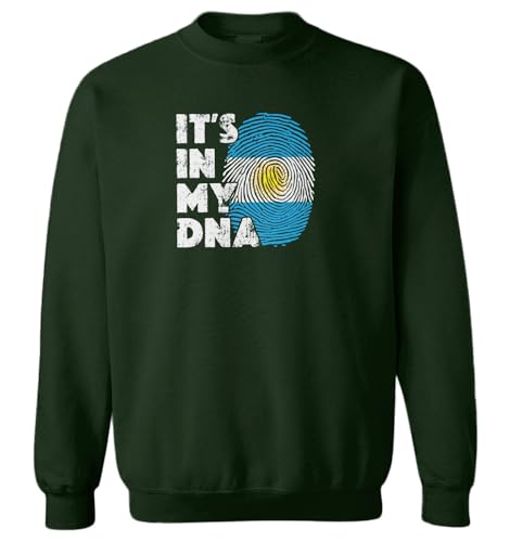 Haase Unlimited Its In My DNA - Argentina Finger Print Toddler Fleece Crewneck Sweater