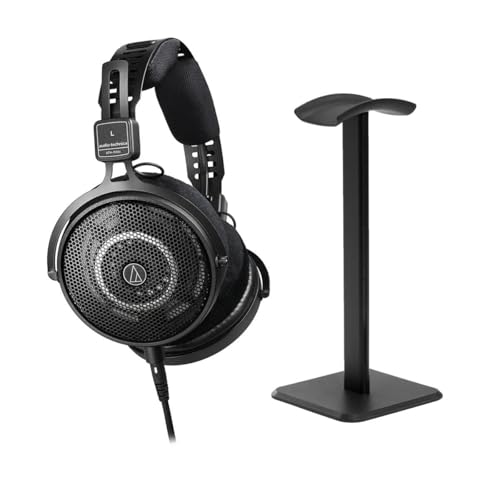Audio-Technica ATH-R50x �v���t�F�b�V���i�� �I�[�v���o�b�N �I�[�o�[�C���[���t�@�����X�w�b�h�z�� �f�X�N�g�b�v�X�^���h�t�� �u���b�N