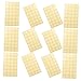 STOBOK 36sheets Self-Adhesive Binder Reinforcement Stickers Hole Reinforcers for Paper Binder Paper Hole Stickers Seals Removable Labels Protectors