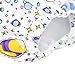 Langsprit Baby Cloth Diaper with Highly Absorbent Inserts & Wet Bag,Reusable Unisex Baby Diapers (Space)
