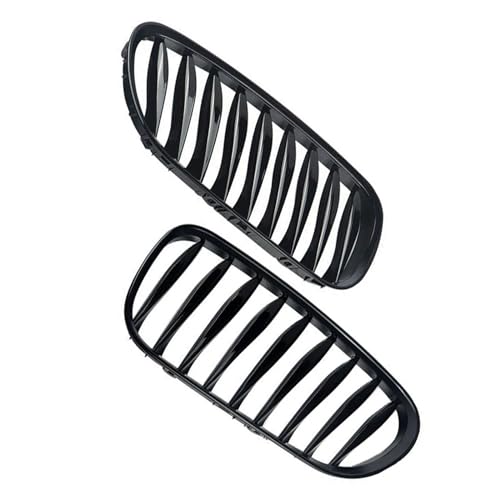 YULANMI [Replacement] 2Pcs Front Bumper Kidney Grille Hood Racing Grills for BMW Z4 E85 E86 Coupe 2003 2004 2005 2006 2007 2008 (Color : Gloss Black)