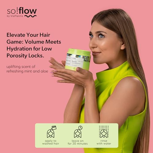 Soin capillaire naturel So!Flow routine douche pour cheveux soyeux