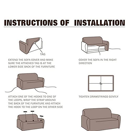 Kristing Rich Velvet Couch Cover Stretch 2 Pieces L-Shaped Couch Cover Anti-Slip Sectional Sofa Slipcover With Straps Bottom Luxury Thick Sofa Covers For Sectional Anti-Slip (3+4 Seaters,Orange) #TOP7