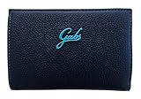 Blu notte Portafoglio GABS Gmoney14 Ruga con portamonete 100% pelle 15x10x4 cm G130 P0086