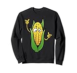 Dessins rigolos de maïs sur l'épi de maïs pour homme et femme Sweatshirt