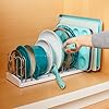 YouCopia StoreMore Expandable Pan and Lid Rack, 12.5-22 Wide Adjustable Pan Organizer for Kitchen Cabinet Storage, Classic Edition