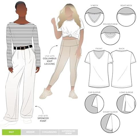 STYLEARC The Ellis Knit T-Shirt Pattern Cover