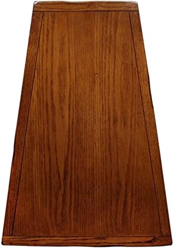 BOWERY HILL Recliner Wedge End Table in Rustic Oak