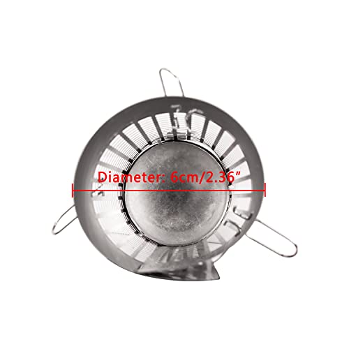 Firehiking Spark Arrestor Stove Pipe 2.36'' Stainless Steel Portable Chimney Cap #TOP3