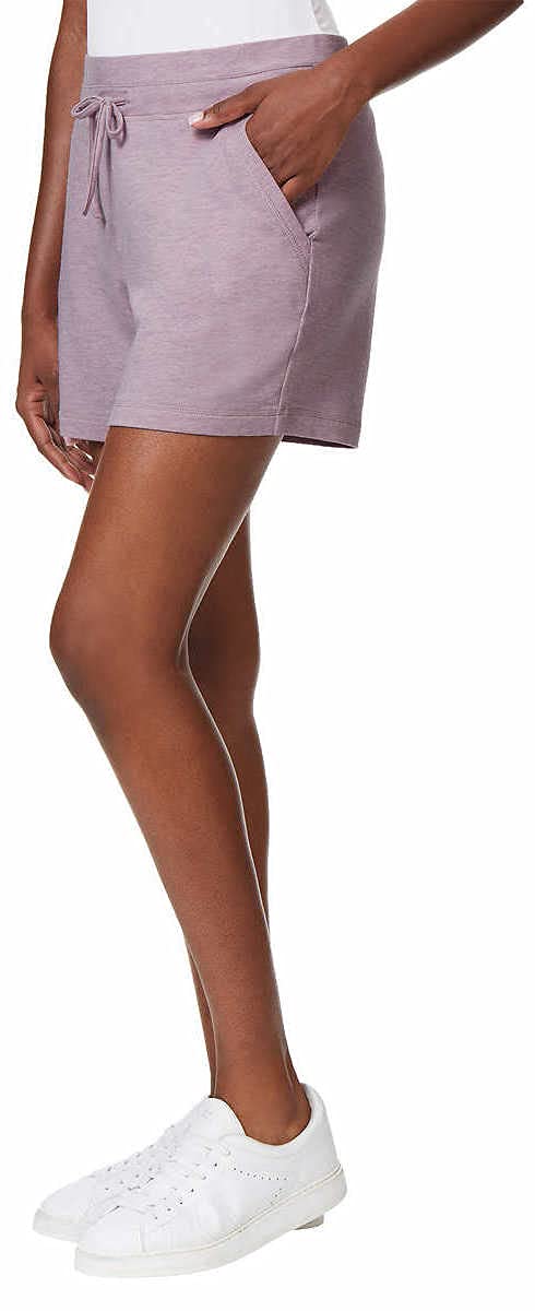 32 Degrees Cool Womens 2-Pack Pull On Short (as1, Alpha, l, Regular, Regular, Black/Heather Nirvana) by 32 Degrees - Used condition - Image 3