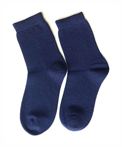 Image of Pure Cashmere Women Men Unisex Ankle Short Causal Thick Socks, Smooth Toes and Heel Sewed by Handwork