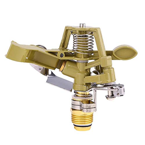 nobrand Unibell 360° Rotary Zinc Alloy Water Irrigation Sprayer Sprinkler for Garden Yard Lawn 1/2 Inch