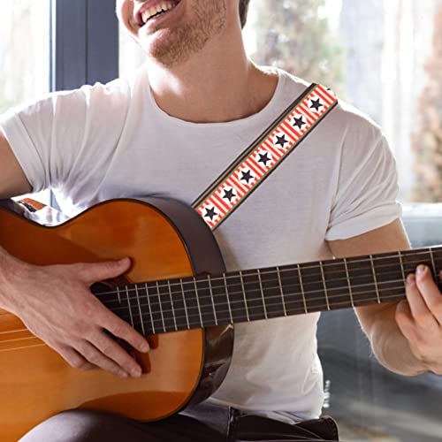SUPVOX Bandoulière De Guitare Sangle de guitare STRAPE ÉLECTRIQUE COURRON DE GUITARE Accessoire De Guitare - Les Beatles, Paul McCartney, John Lennon, RIngo Starr, George Harrison SUPVOX Bandoulière De Guitare Sangle de guitare STRAPE ÉLECTRIQUE COURRON DE GUITARE Accessoire De Guitare – Image 5