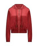 Hunkemöller|wordwrap{495}} Top Velours - Red Dahlia - M