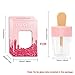 ANZKA 15 Pack Ice-cream Lip Gloss Tube Boxes Packaging, Pink Lip Gloss Boxes for 2.68x1.62 Inch Ice Cream Shaped Empty Lipgloss Tubes, Pink Ice Cream LipGloss Bottle Packaging (Not include tubes)