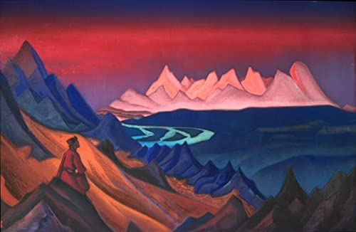 Chant de Shambhala Roerich affiche murale pour raviver un mur vide