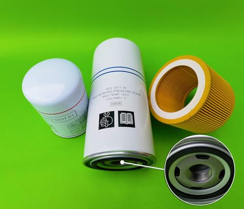 Image of 2901091900 Air Compressor Filter kit 1622087100 Oil Separation 1513033701 Oil Filter 1613900100 air Filter