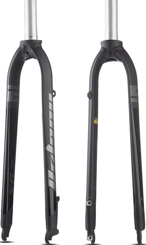 Fourche Avant De Vélo 26/27.5/29 "1-1/8", Pneumatique 2.35", Frein À Disque Rigide VTT Vélo Fourche en Alliage D'aluminium Accessoires De Vélo