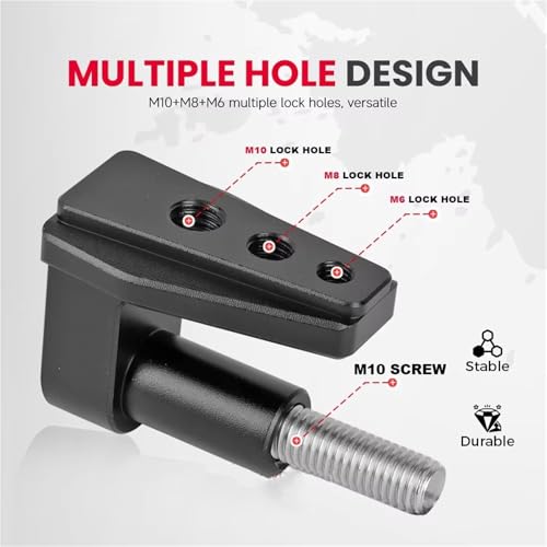 Tige d'extension rotule navigation BMW K1600GTL support moto argenté