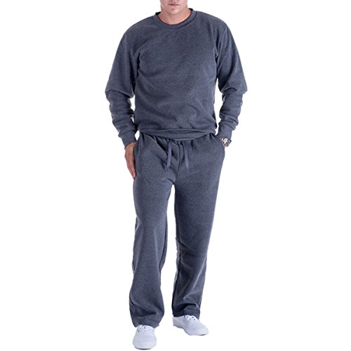 Image of Facitisu Mens Active Fleece Athletic Sweatpant Basic Running Drawstring Joggers Workout Sweat Pants