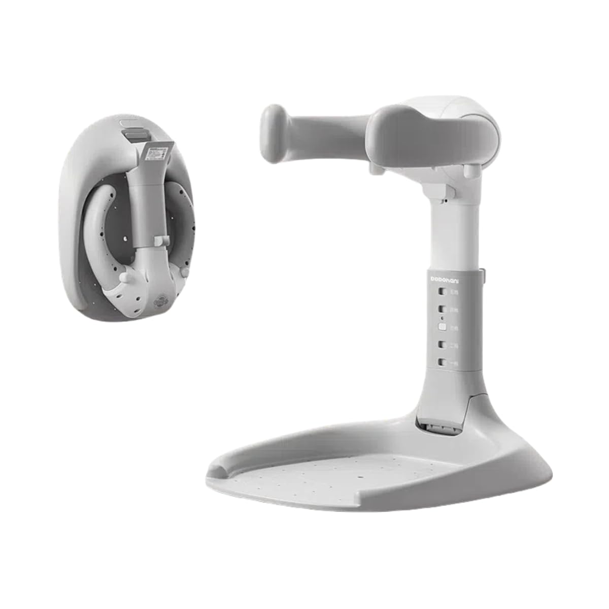 Baby Bath Stand Adjustable Anti-Slip Baby Shower Standing Support Portable Foldable Toddler Standing Tower Ideal Gift for Bath